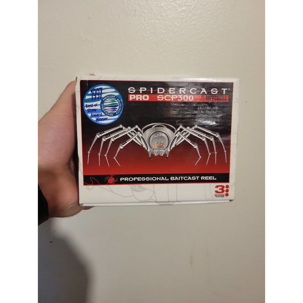 Spidercast Pro Scp300 baitcast reel CiB Rare!